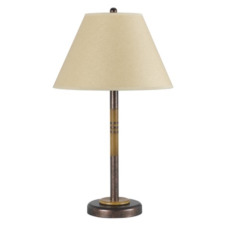 100W Soho Metal Table Lamp -  CAL LIGHTING, BO-234TB-RU